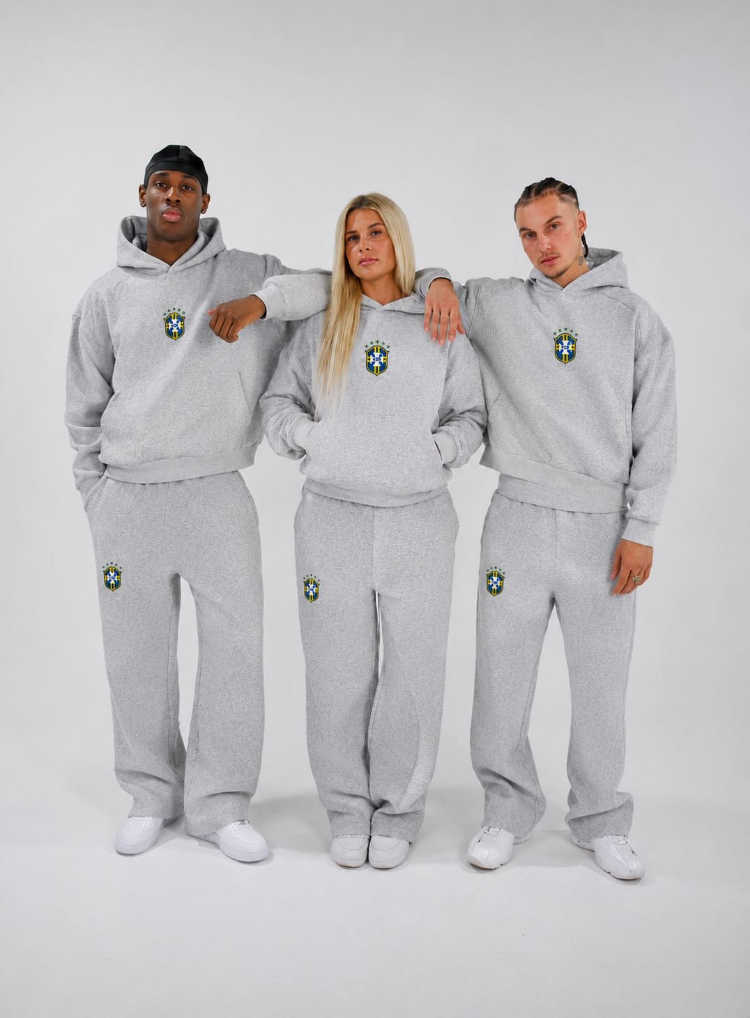 JOGGING DO BRAZIL GRIS