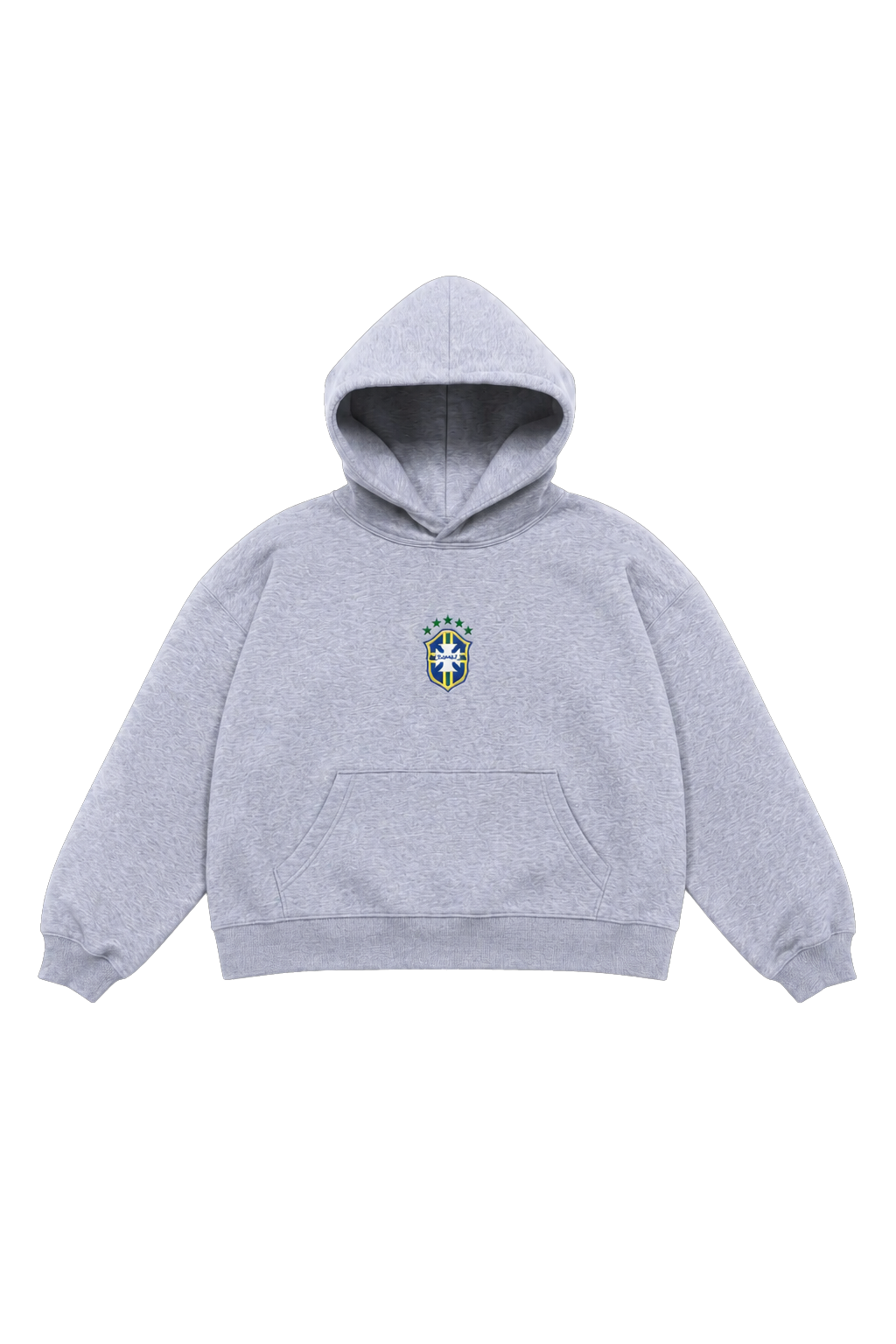 HOODIE DO BRAZIL GRIS
