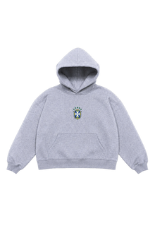 HOODIE DO BRAZIL GRIS
